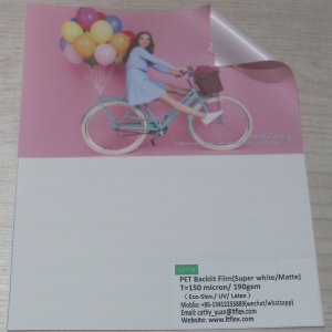 PET Backlit Film(Super white Matte)