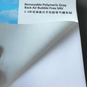 Polymeric Airbubble Free Removable